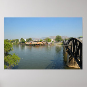 Poster Ponte através do rio Kwai