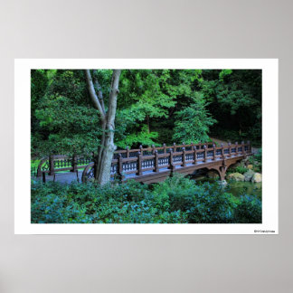 Poster Ponte Bank Rock, Central Park, Nova Iorque