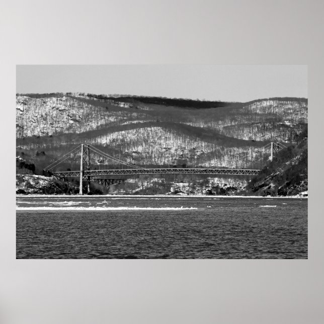 Póster Ponte Bear Mountain B/W (Frente)