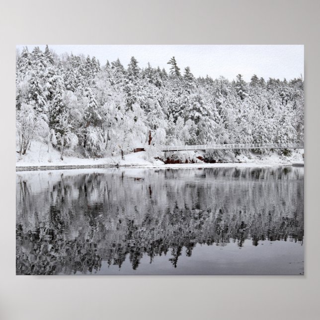 Poster Ponte Black River Harbor, Michigan (Frente)