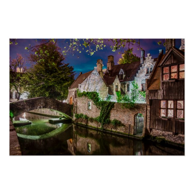 Póster Ponte Bonifacius em Bruges (Frente)
