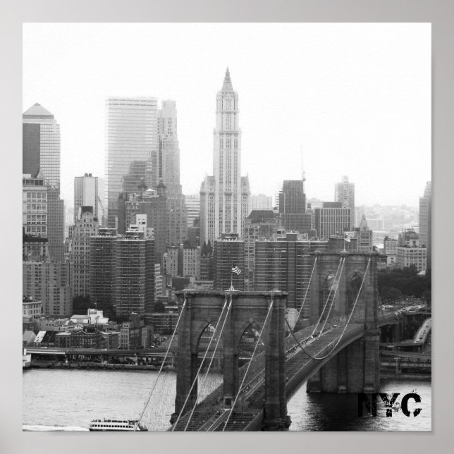 Poster ponte brooklyn NYC (Frente)