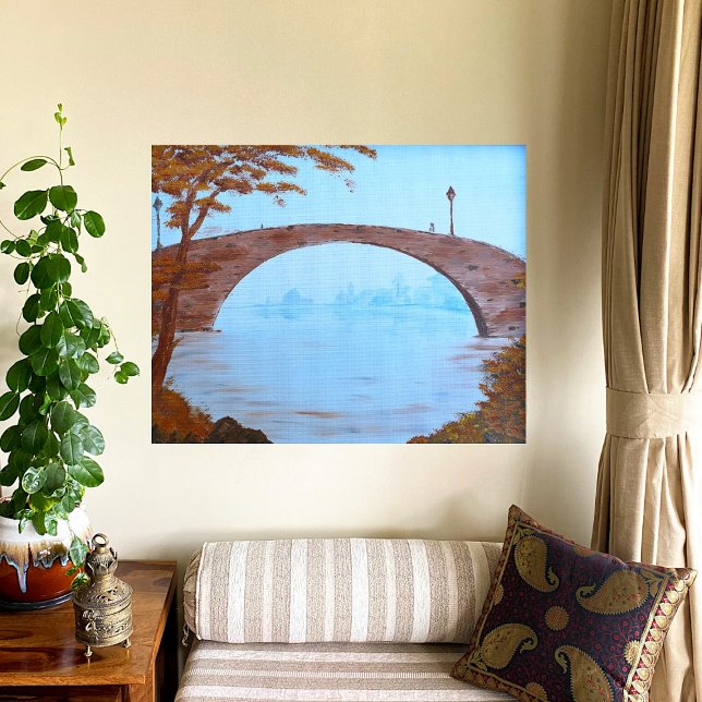 Póster Ponte Cidade Antiga (Criador carregado)