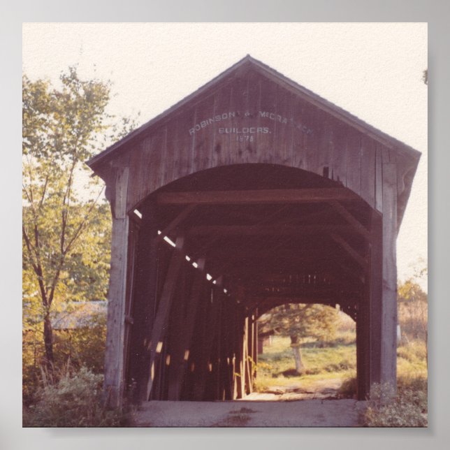 Póster Ponte coberta (Frente)