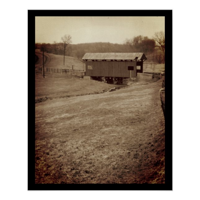 Póster Ponte coberta (Frente)