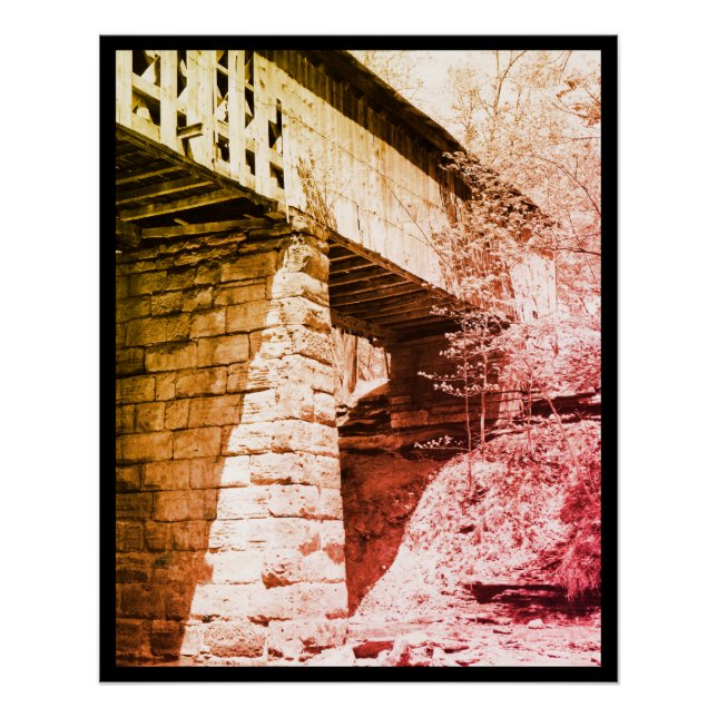 Póster Ponte coberta (Frente)
