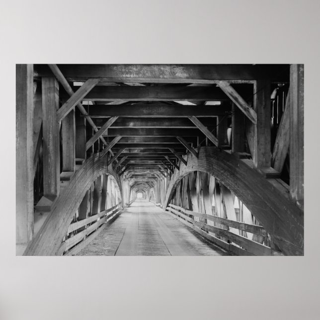 Poster Ponte coberta (Frente)