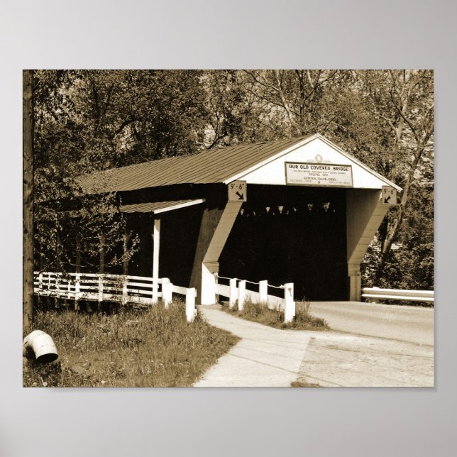 Póster Ponte coberta (Frente)