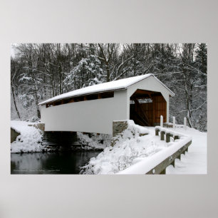 Póster Ponte coberta de Henninger