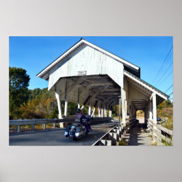Poster Ponte coberta de Miller, Lyndon, Vermont