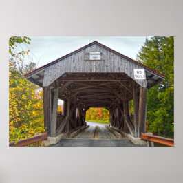 Póster Ponte Coberta Power House, Vermont