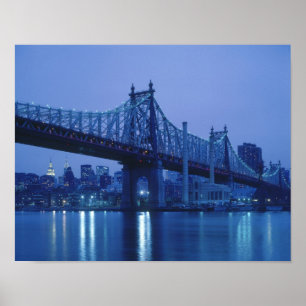 Poster Ponte da 59th Street, Nova York, EUA