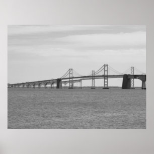 Poster Ponte da baía de Chesapeake