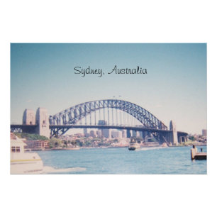 Póster Ponte da Baía de Sydney, Austrália