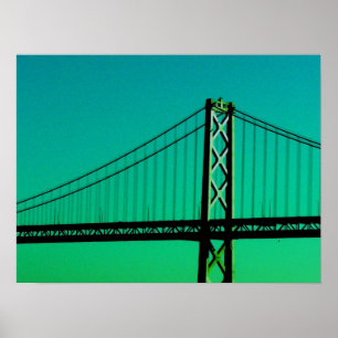 Poster Ponte da baía - San Francisco, Califórnia