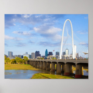 Póster Ponte da caça de Margaret, Dallas, Texas