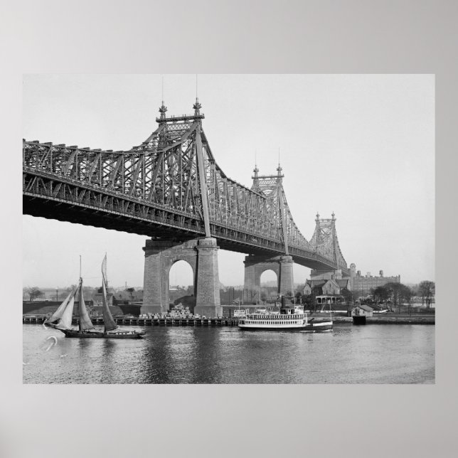 Poster Ponte da Ilha Blackwell (Frente)