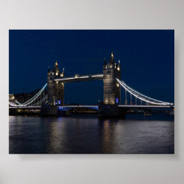 Poster Ponte da torre à noite