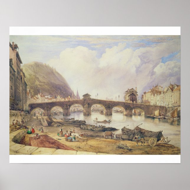 Póster Ponte de Arcos, Liege (Frente)