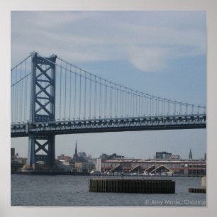 Poster Ponte de Ben Franklin