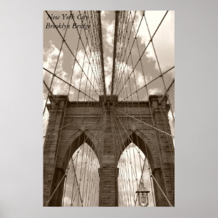 Poster Ponte de Brooklyn da Nova Iorque
