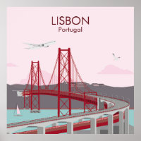 Ponte de Lisboa sobre o rio Tagus no estilo da saf