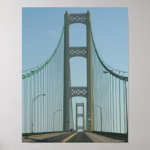 Póster Ponte de Mackinac