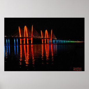 Poster Ponte de Nova Iorque em honra de Orgulho gay
