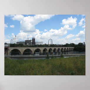 Poster Ponte de pedra do arco