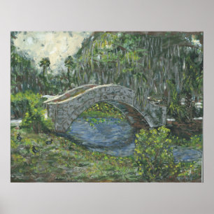 Póster Ponte de pedra velha, Nova Orleães, LA