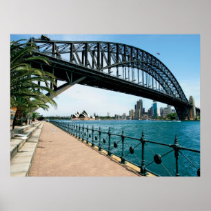 Póster ponte de porto de sydney