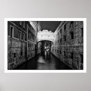 Poster Ponte de Sighs - Veneza/Itália