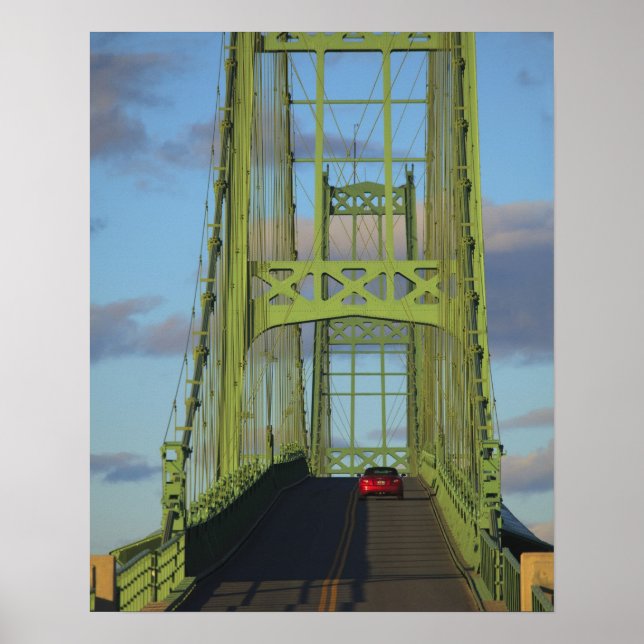 Póster Ponte de suspensão para Little Deer Isle (Frente)