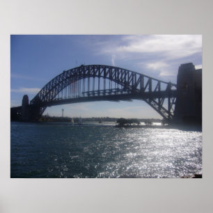 Póster ponte de sydney harbor