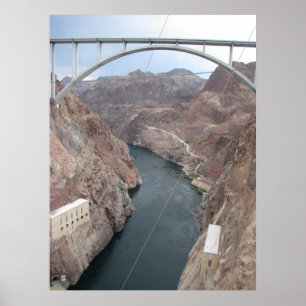 Póster Ponte do barragem Hoover
