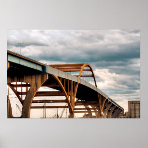 Póster Ponte do memorial de Daniel Hoan