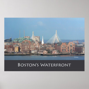 Poster Ponte do Zakim de Boston