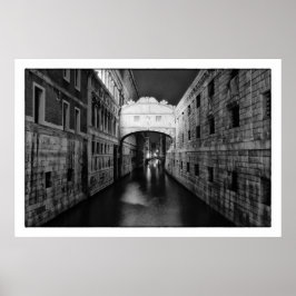 Poster Ponte dos Suspiros - Veneza /Itália