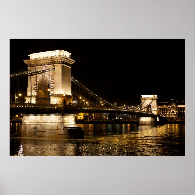 Póster Ponte em Budapeste (Frente)
