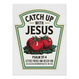 Póster Ponte em dia com Jesus