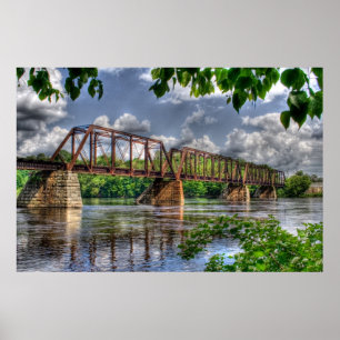 Póster Ponte Ferroviária