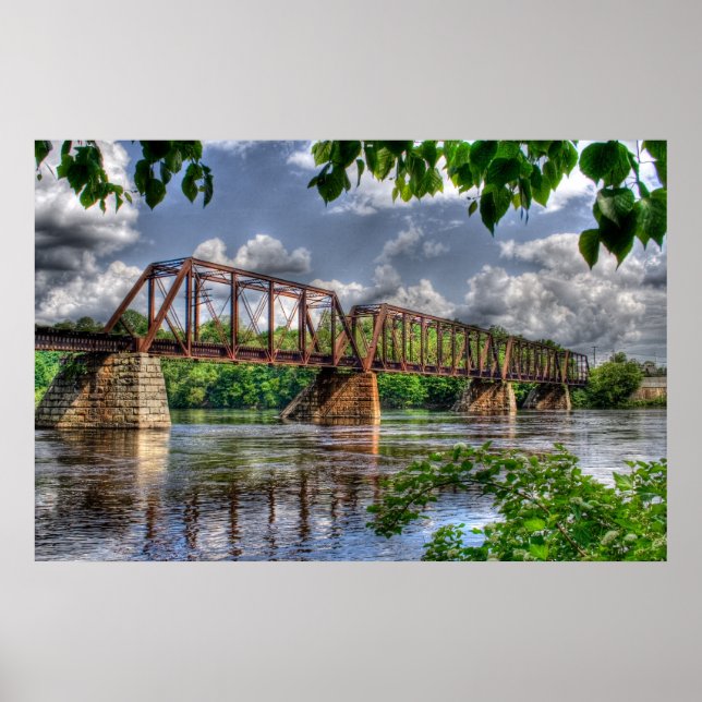 Póster Ponte Ferroviária (Frente)