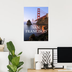 Poster Ponte Golden Gate   São Francisco Califórnia