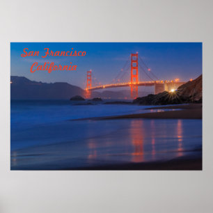Poster Ponte Golden Gate São Francisco Califórnia