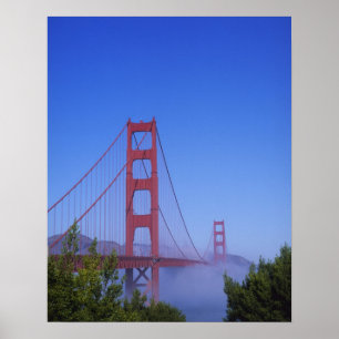 Póster Ponte Golden Gate, São Francisco, Califórnia,