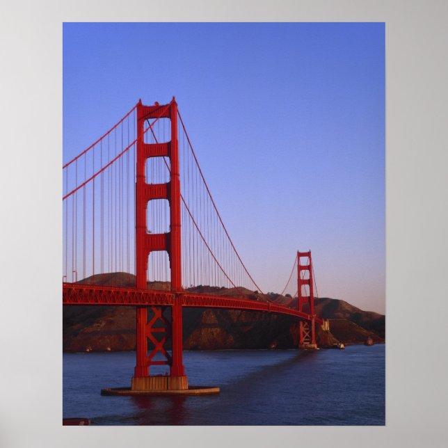 Póster Ponte Golden Gate, São Francisco, Califórnia, 2 (Frente)