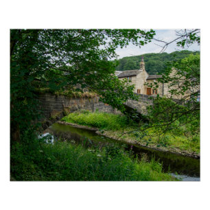 Póster Ponte Hawksclough, Mytholmroyd