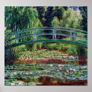 Poster Ponte Japonesa (Water-Lily Pond), Monet