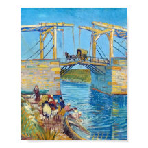 Ponte Langlois em Arles (1888) Van Gogh Fine Art