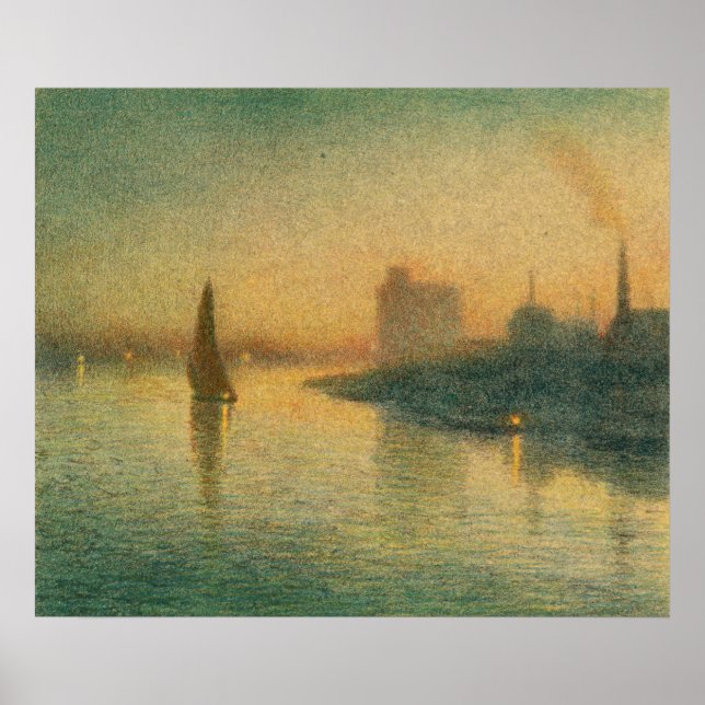 Poster Ponte Londres - Joseph Pennell - 1893 (Frente)